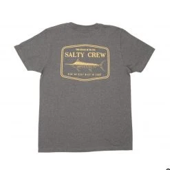 Apparel Salty Crew Stealth Tee Shirt Grey Heather