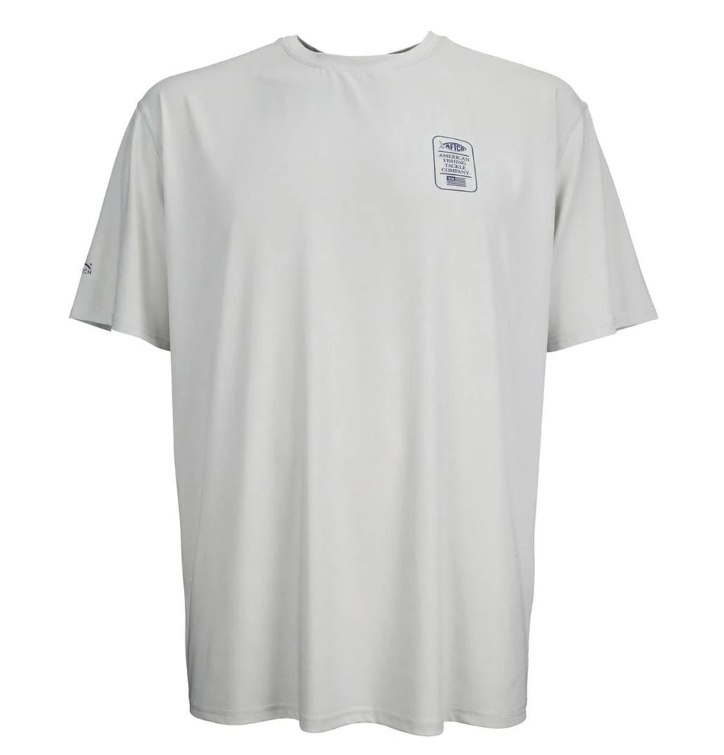 Aftco Wingman SS Performance Shirt -Silver 4 Aftco Wingman SS Performance Shirt -Silver