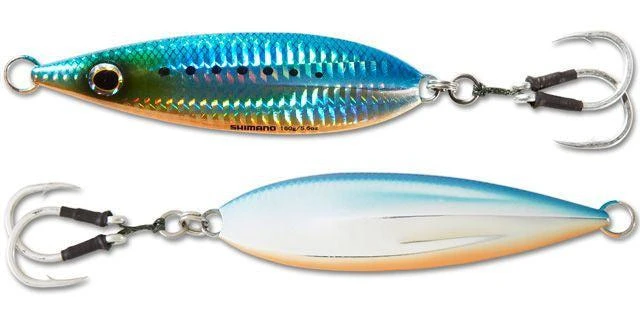 Shimano Butterfly Flat-Fall Jigs Size 250 4 Shimano Butterfly Flat-Fall Jigs Size 250