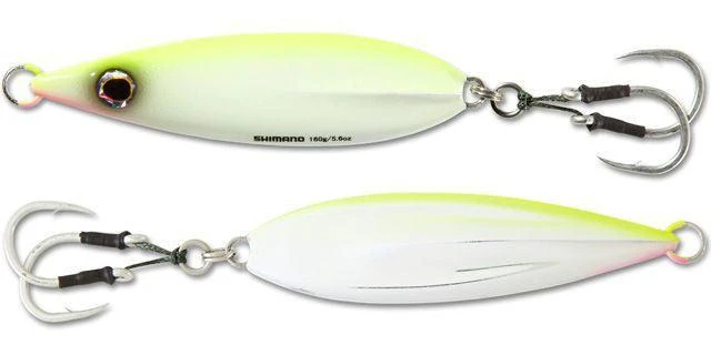 Shimano Butterfly Flat-Fall Jigs Size 250 5 Shimano Butterfly Flat-Fall Jigs Size 250