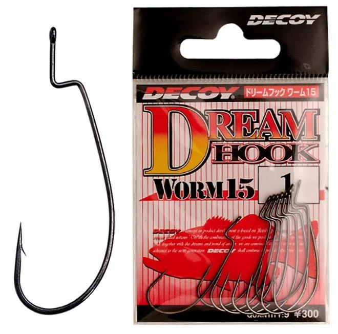 Decoy Dream Worm15 Hook Freshwater 3 Decoy Dream Worm15 Hook Freshwater