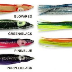 Trolling Lures Lead Masters Hoochie Squid Skirt
