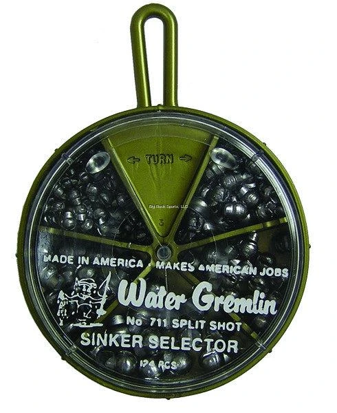 Freshwater Water Gremlin Split Shot Variety Packs 3 Freshwater Water Gremlin Split Shot Variety Packs
