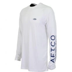 Aftco Samurai L/S Sun Protection Shirt - White